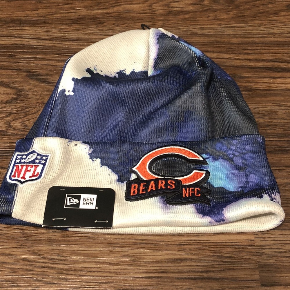 New Era Chicago Bears NFL Sideline Ink Knit Winter Beanie Cap Hat OSFM